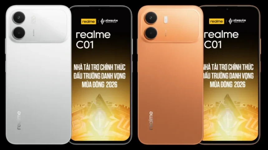 Новий бюджетний realme C01 розкрили до презентації: великий акумулятор, екран 120 Гц і доступна ціна